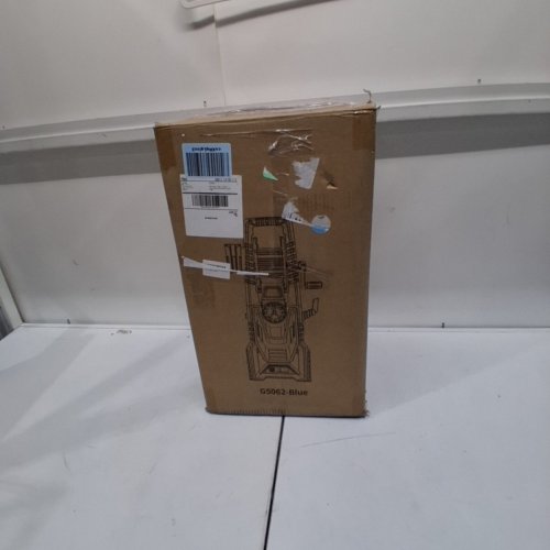 DGIVOVO ELECTRIC PRESSURE WASHER WITH SOAP BOTTLE AND 4 NOZZLES - 2500PSI - 3.4GPM - BLACK/BLUE (MODEL: HTC24S) image 5