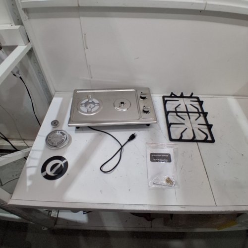 2 BURNER BUILT-IN GAS HOB - 110V/60HZ, 20 MBA - STAINLESS STEEL (MODEL: KG-002) image 3