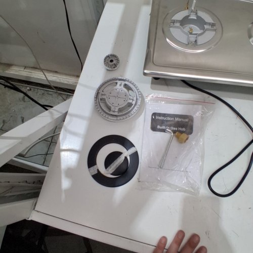 2 BURNER BUILT-IN GAS HOB - 110V/60HZ, 20 MBA - STAINLESS STEEL (MODEL: KG-002) image 4