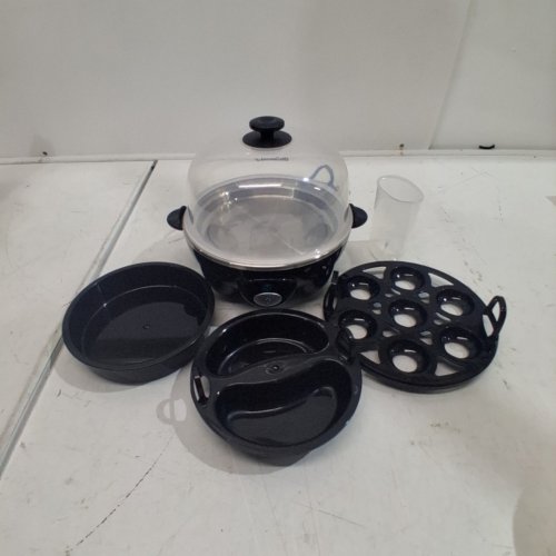ELITE GOURMET BY MAXI-MATIC EASY EGG COOKER - BLACK (MODEL: EGC-007B) image 4