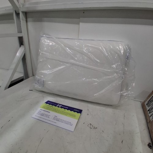 SEALY ESSENTIALS MOLDED FOAM PILLOWS - STANDARD/QUEEN (24" X 16" X 5.75") - WHITE (MODEL: F01-00793-ST0) image 2
