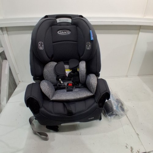 GRACO 4EVER 4-IN-1 CAR SEAT WITH RAPID REMOVE COVER IN LOFTON - BLACK/GREY (MODEL: 2165949) image 3