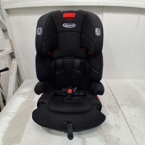GRACO TRANZITIONS 3-IN-1 HARNESS/HIGHBACK/BACKLESS BOOSTER CAR SEAT - 100LBS MAX/CAP - PROOF/BLACK (MODEL: 2035724) image 3