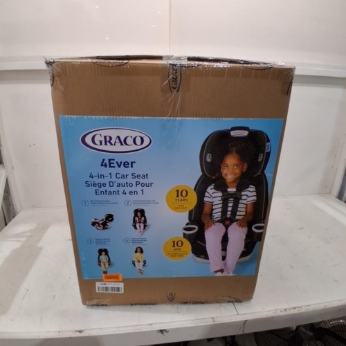 GRACO TRANZITIONS 3-IN-1 HARNESS/HIGHBACK/BACKLESS BOOSTER CAR SEAT - 100LBS MAX/CAP - PROOF/BLACK (MODEL: 2035724) image 5