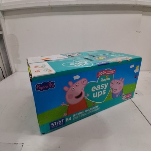 84PK PAMPERS EASY UPS TRAINING UNDERWEAR - 5T/6T (22 LBS-33 LBS) - PEPPA PIG image 2