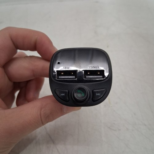 DEALWORTHY FM TRANSMITTER & CAR CHARGER - 33W MAX - BLACK (MODEL: CAC-33KL-2A) image 3