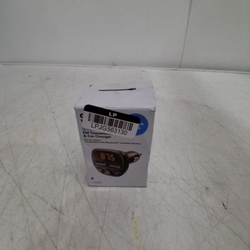 DEALWORTHY FM TRANSMITTER & CAR CHARGER - 33W MAX - BLACK (MODEL: CAC-33KL-2A) image 5
