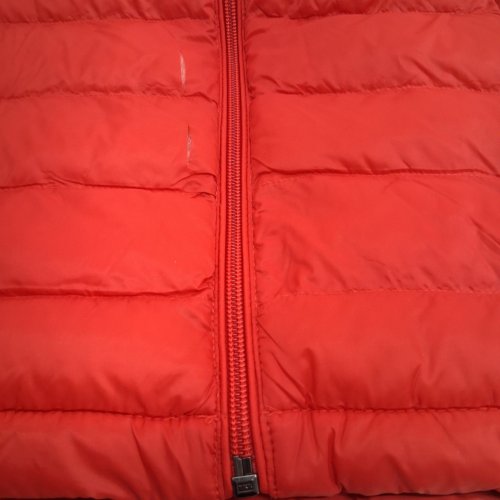 WOMEN'S AMAZON BASICS LIGHTWEIGHT WATER-RESISTANT PACKABLE PUFFER JACKET - MEDIUM - RED - (STYLE: W-S17AE10007) image 3