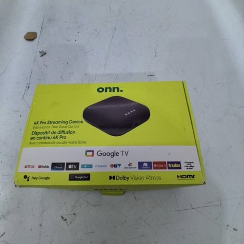 ONN. 4 K PRO STREAMING DEVICE WITH GOODLE, VOICE CONTROL & DOLBY VISION - BLACK image 4