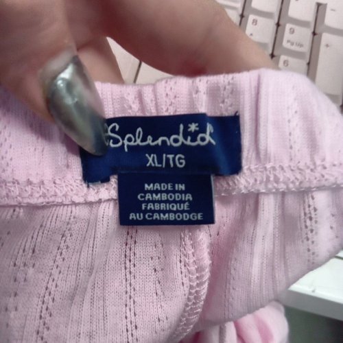 WOMEN'S SPLENDID PAJAMA PANTS - EXTRA LARGE - PINK (STYLE: 1991798) image 2