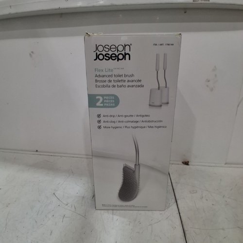 2PK JOSEPH JOSEPH FLEX LITE ADVANCED TOILET BRUSH SET - WHITE (ITEM: 1796144) image 5