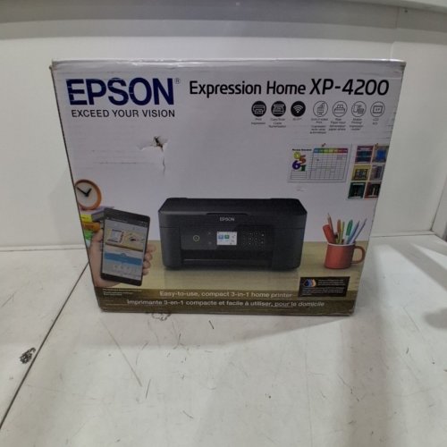 EPSON EXPRESSION HOME XP-4200 WIRELESS COLOUR ALL-IN-ONE PRINTER WITH 2.4" COLOUR DISPLAY (MODEL: XP-4200) image 10