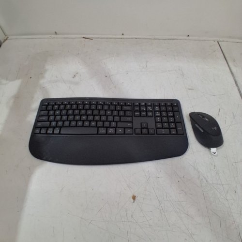 2PC LOGITECH SIGNATURE COMFORT PLUS ERGONOMIC WIRELESS KEYBOARD AND MOUSE COMBO - GRAPHITE (MK880 / M850 L) image 5