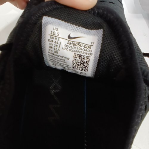 WOMENS NIKE AIR MAX 270 SNEAKER - SIZE 10.5 - BLACK (STYLE: AH6789-006) image 2