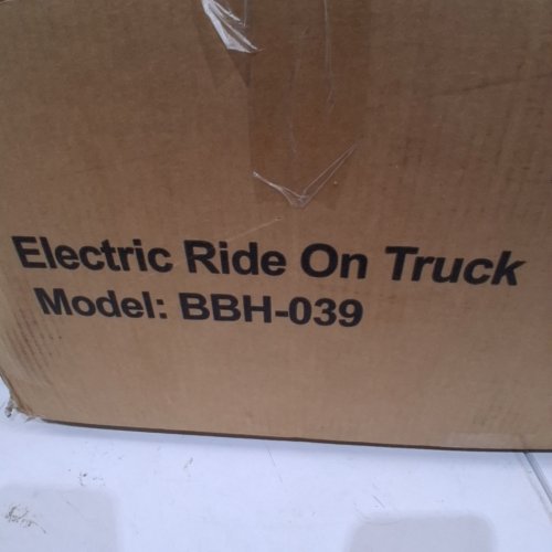 ARBELI ELECTRIC RIDE ON TRUCKWITH REMOTE CONTROL - 12V - BLACK (MODEL:BBH-039) image 2