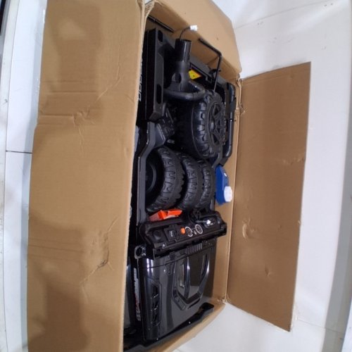 ARBELI ELECTRIC RIDE ON TRUCKWITH REMOTE CONTROL - 12V - BLACK (MODEL:BBH-039) image 3