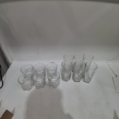12PC LIBBEY RADICO GLASSWARE SET - 15.7OZ + 11.9OZ - CLEAR (MODEL: 57146) image 2