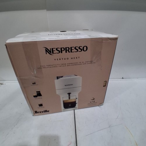 NESPRESSO BY DELONGHI VERTUO NEXT PREMIUM SINGLE SERVE COFFEE & ESPRESSO MACHINE WITH WIFI/BLUETOOTH CONNECTION - CREAM (MODEL: BNV540CRM) image 5