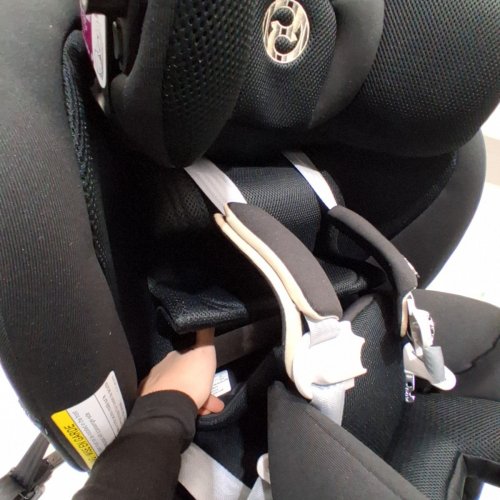 CYBEX GOLD CALLISTO G 360 ROTATING ALL-IN-ONE CONVERTIBLE CAR SEAT WITH SAFETY ASSURE PROTECTION SYSTEM - 120LBS MAX - BLACK (MODEL: 524000600) image 9