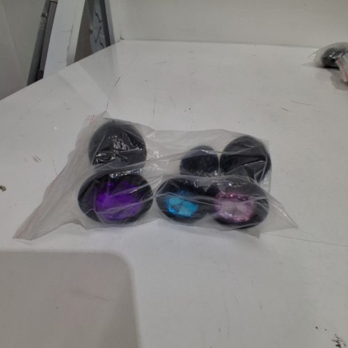 3PC ADULT ANAL TRAINER BUTT PLUG TOYS - ASSORTED SIZES- BLACK image 3