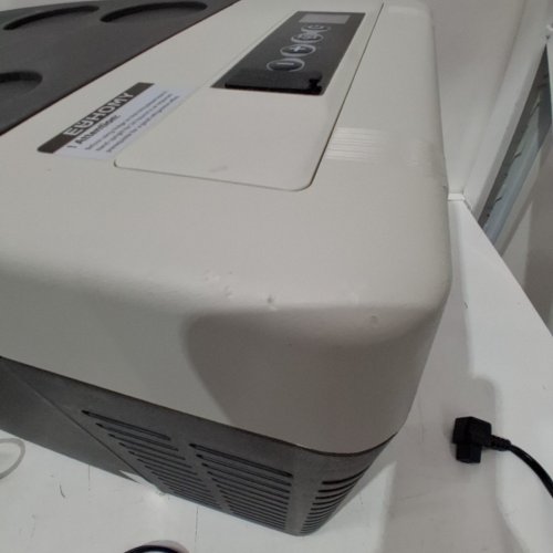 EUHOMY PORTABLE CAR REFRIGERATOR WITH APP CONTROL - 18L - 12V - FROM -4° TO 68°F - BLACK/GREY (MODEL: CFC-18 / CF004-18BL-CAEH) image 4