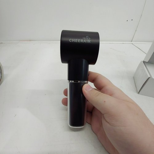 CHEERAIR RECHARGEABLE HANDHELD FAN - 5000 MAH - BLACK (MODEL: GT05) image 3
