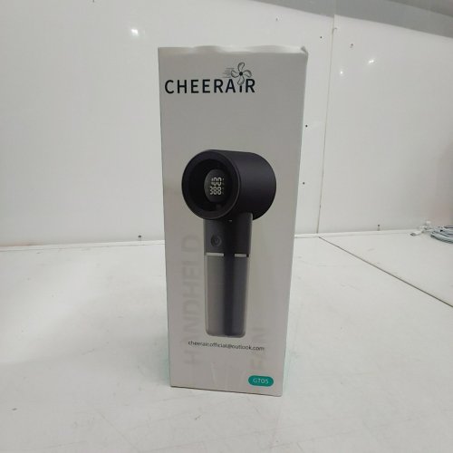 CHEERAIR RECHARGEABLE HANDHELD FAN - 5000 MAH - BLACK (MODEL: GT05) image 4