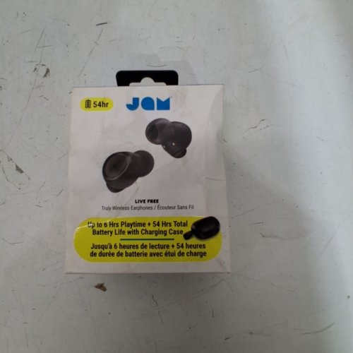 JAM LIVE FREE TRUE WIRELESS EARPHONES - UP TO 54HR TOTAL BATTERY LIFE - BLACK image 2