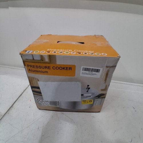 BREERAINZ ALUMINUM PRESSURE COOKER - 12QT - SILVER image 4
