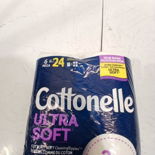 6PK COTTONELLE ULTRA SOFT TOILET PAPER - 6 MEGA ROLLS / 24 REGULAR ROLLS image 2