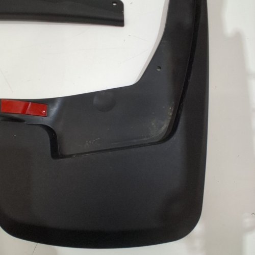 WOCCH NO DRILL ALL WEATHER FENDER FLARE MUD FLAPS - FITMENT FOR 2009 - 2024 DODGE RAM 1500 - BLACK (MODEL: MUD FLAPS) image 3