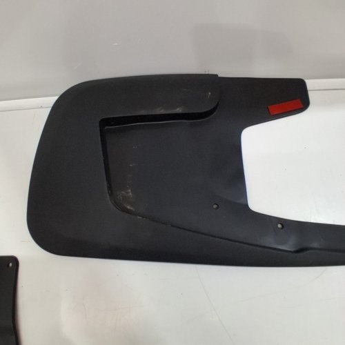 WOCCH NO DRILL ALL WEATHER FENDER FLARE MUD FLAPS - FITMENT FOR 2009 - 2024 DODGE RAM 1500 - BLACK (MODEL: MUD FLAPS) image 4