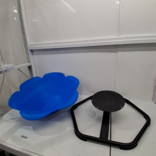 KIDS SENSORY SPINNING SWIVEL BALANCE CHAIR - BLUE image 2