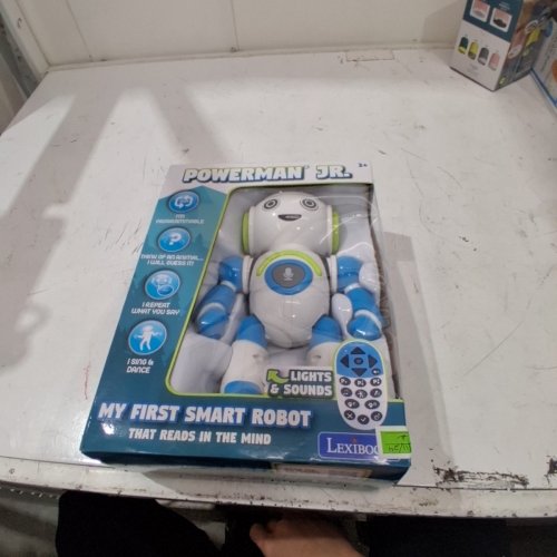 LEXIBOOK BATTERY OPERATED POWERMAN JR. '' MY FIRST SMART ROBOT'' STEM LEARNING BOT, WITH MUSIC, QUIZZES AND MORE - AGES 3+ image 2