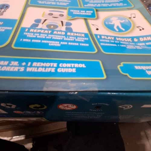 LEXIBOOK BATTERY OPERATED POWERMAN JR. '' MY FIRST SMART ROBOT'' STEM LEARNING BOT, WITH MUSIC, QUIZZES AND MORE - AGES 3+ image 3