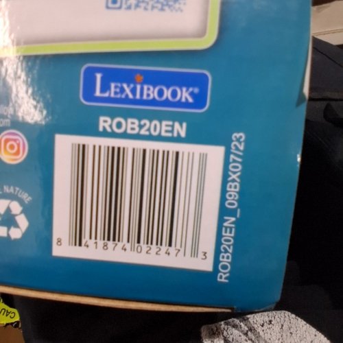 LEXIBOOK BATTERY OPERATED POWERMAN JR. '' MY FIRST SMART ROBOT'' STEM LEARNING BOT, WITH MUSIC, QUIZZES AND MORE - AGES 3+ image 4