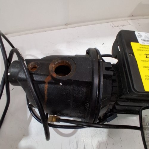 PUMPWORKS SHALLOW WELL CAST IRON JET PUMP - PUMPS UP TO 25FT DEEP; 50PSI; 115/230V - BLACK (MODEL: PWJET50) image 5