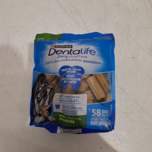 PURINA DENTALIFE DAILY ORAL CARE DOG DENTAL TREATS - 58 TREATS - MINI (5-20 LBS) image 2
