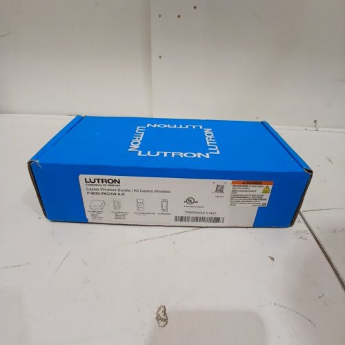 2PC LUTRON CASETA WIRELESS BUNDLE - WHITE - (MODEL: P-BDG-PKG1W-A-C) image 4