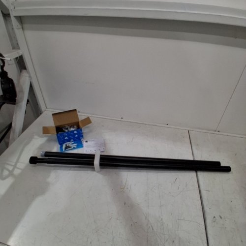 UMBRA CAPPA MODERN CURTAIN CURTAIN ROD - 66-120" - BLACK (MODEL: 1021410-038) image 2