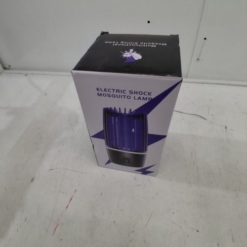 RECHARGEABLE ELECTRIC MOSQUITO LAMP - 4000MAH - BLACK image 4