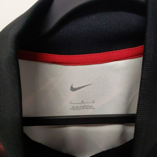 NIKE CANADA SOCCER GOALKEEPER JERSEY - LARGE - BLACK / RED (STYLE: 100791-010) image 4