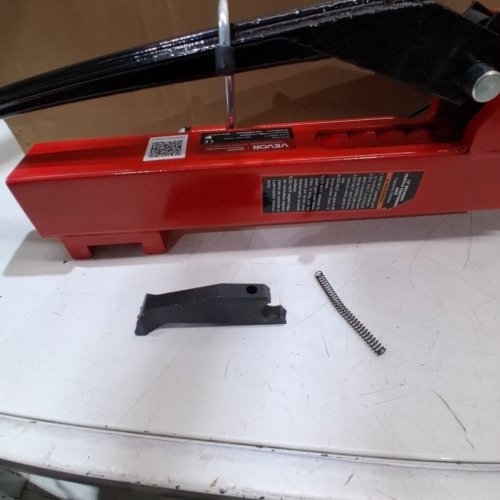 HEAVY DUTY VEHICLE WHEEL DOLLY - 12" TIRE WIDTH - 1500LBS MAX CAPACITY - BLACK/SILVER/RED (MODEL: MR8014-1) image 4