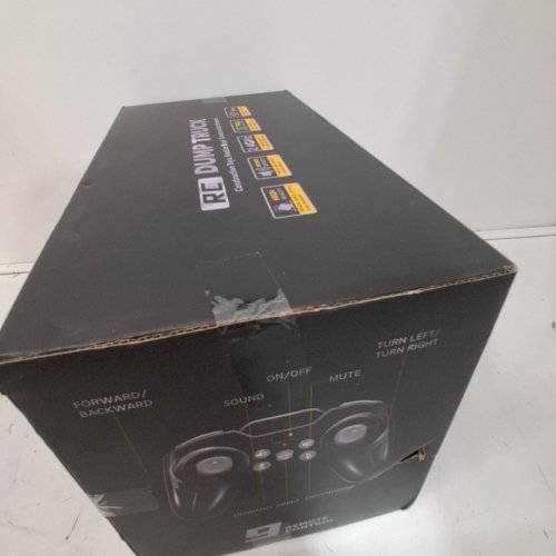 NOKA RC DUMP TRUCK WITH 9 CONTROLS - 2.4 GHZ - 1:18 - YELLOW/BLACK (MODEL: D93304/1/2) image 3