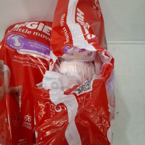 132PK HUGGIES LITTLE MOVERS DIAPERS - SIZE 5 image 4