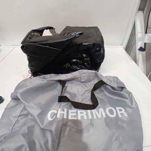 CHERIMOR LEAK-PROOF AIR MATTRESS WITH BUILT IN PUMP - QUEEN - 18" - BLACK/GREY image 2