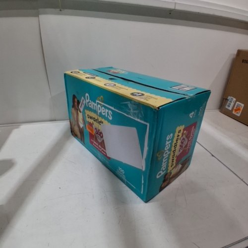 100PK PAMPERS SWADDLERS 360 PULL-ON DIAPERS - SIZE 4 image 2