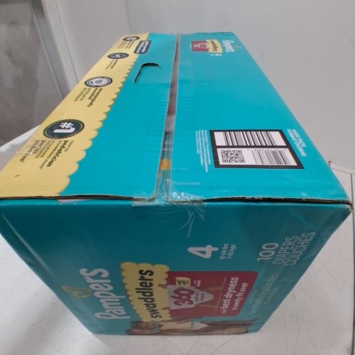 100PK PAMPERS SWADDLERS 360 PULL-ON DIAPERS - SIZE 4 image 3