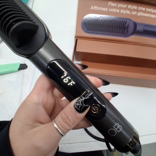 OLLA BELLA PROFESSIONAL HOT COMB - AC100-240 V 50/60HZ 30W - BLACK (MODEL: OB-HCB-BK) image 3