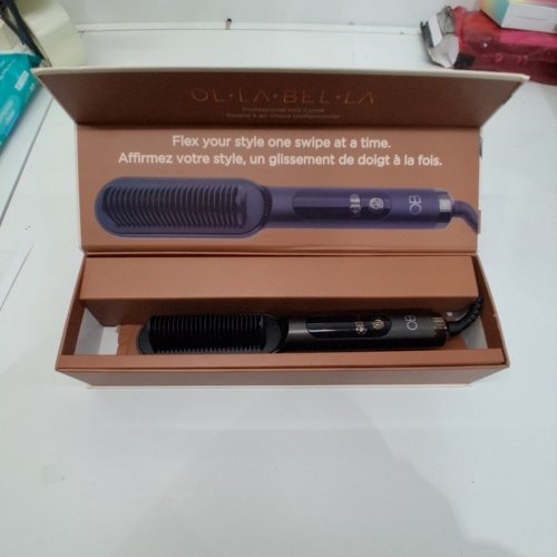 OLLA BELLA PROFESSIONAL HOT COMB - AC100-240 V 50/60HZ 30W - BLACK (MODEL: OB-HCB-BK) image 4